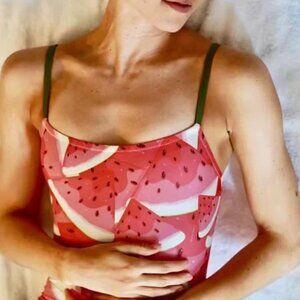 Chameleon Activewear Watermelon Print Leotard